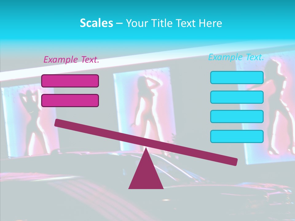 Dancer Women Attraction PowerPoint Template