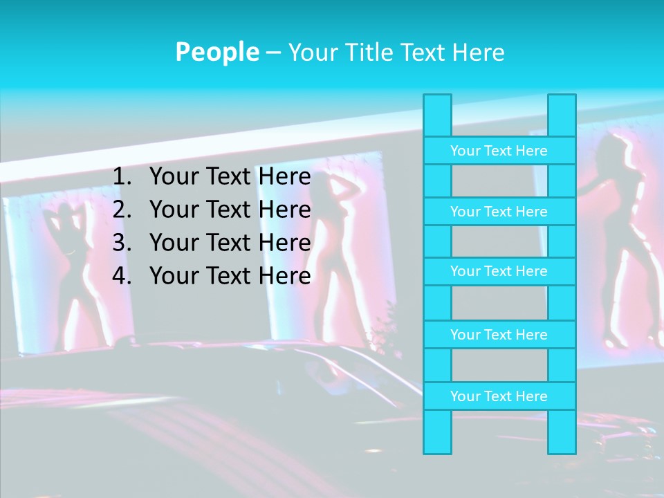 Dancer Women Attraction PowerPoint Template