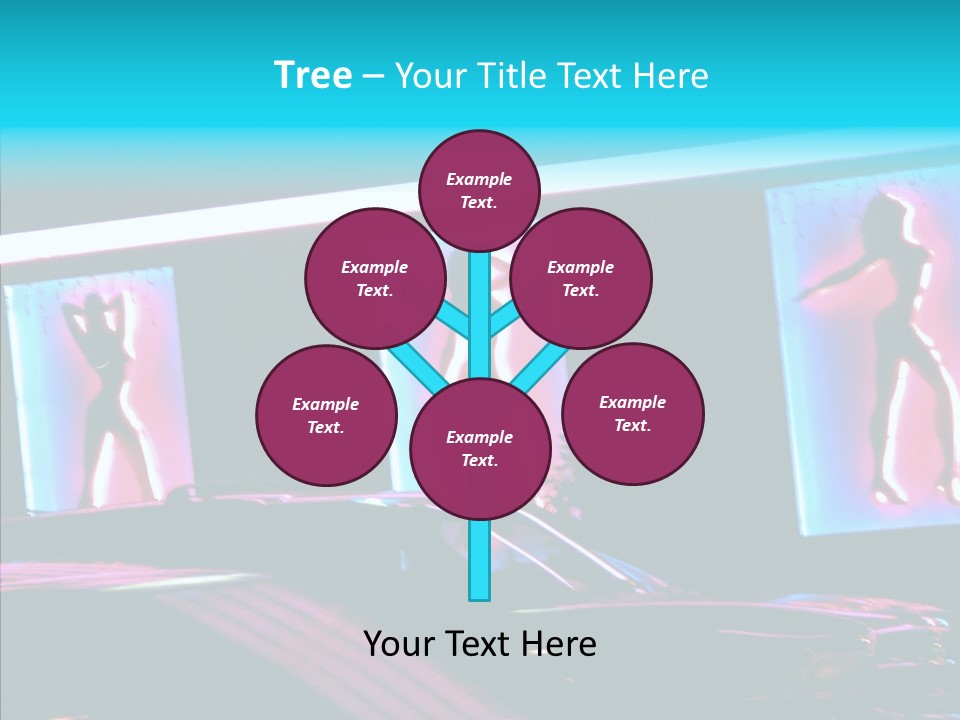 Dancer Women Attraction PowerPoint Template