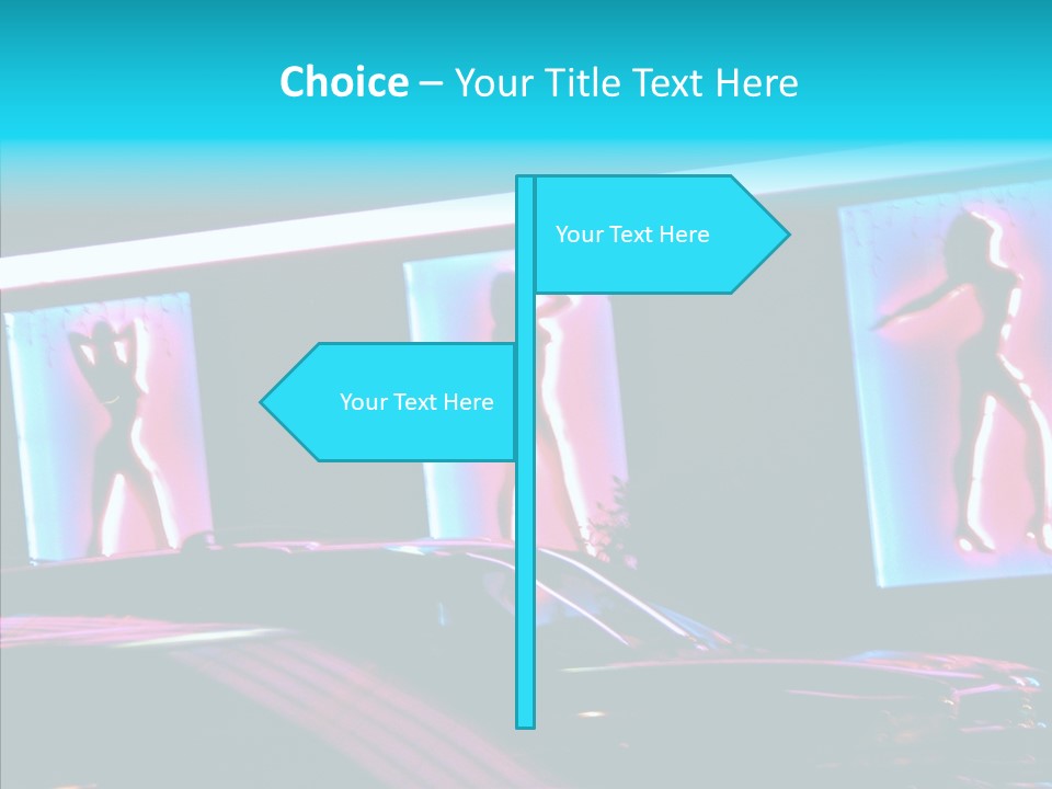 Dancer Women Attraction PowerPoint Template