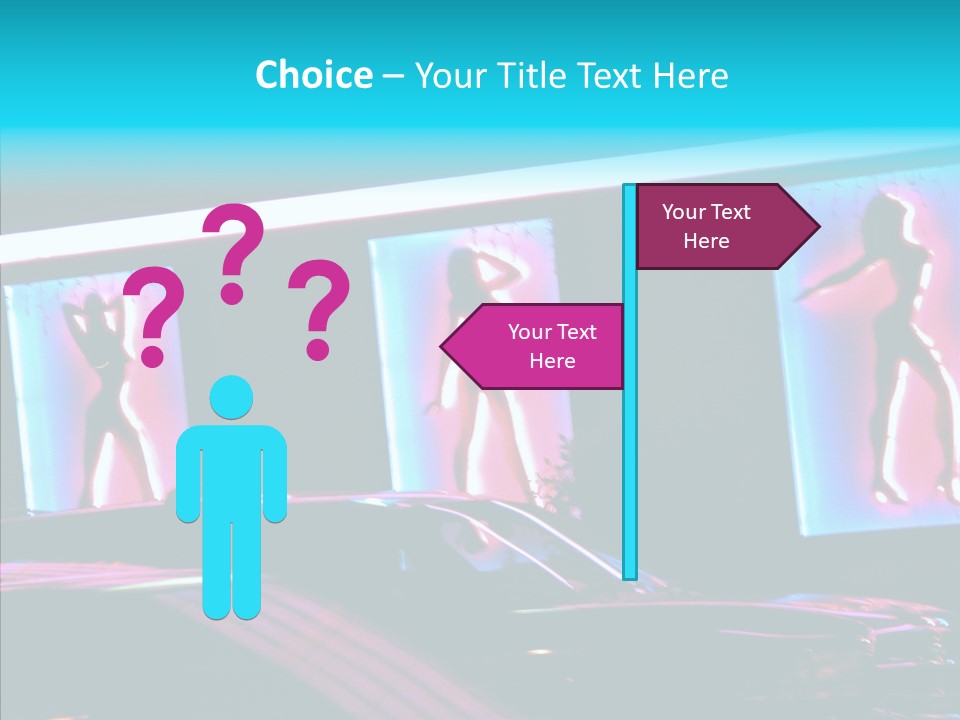 Dancer Women Attraction PowerPoint Template