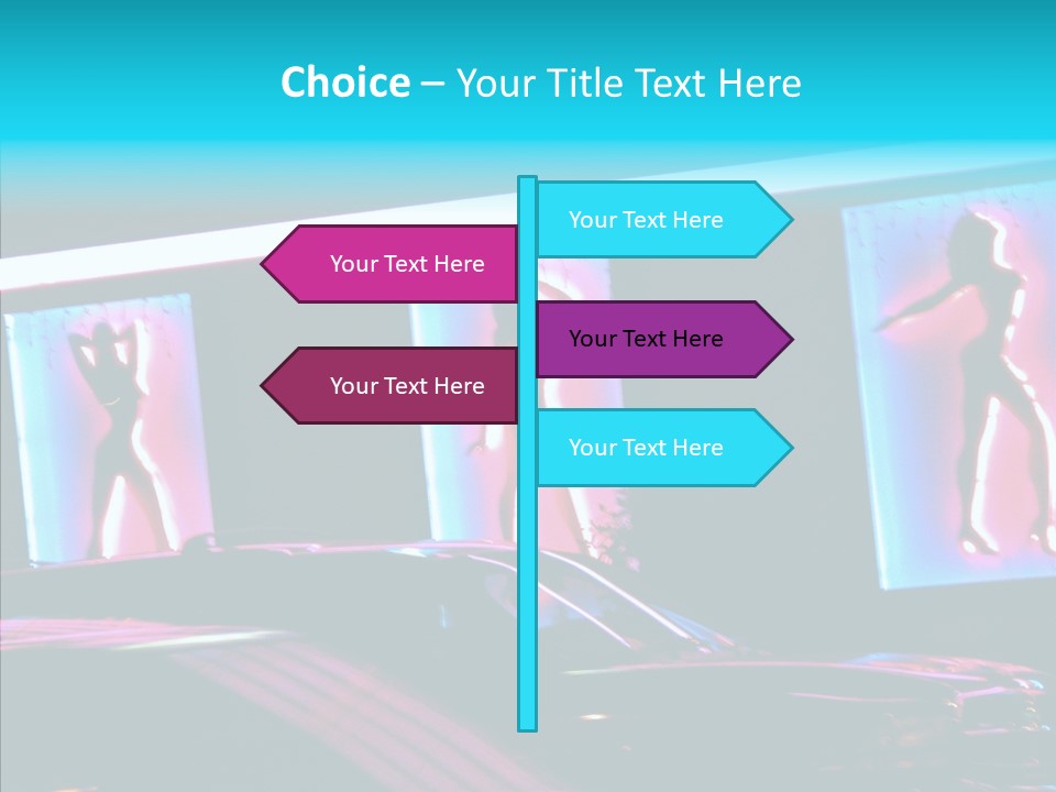 Dancer Women Attraction PowerPoint Template