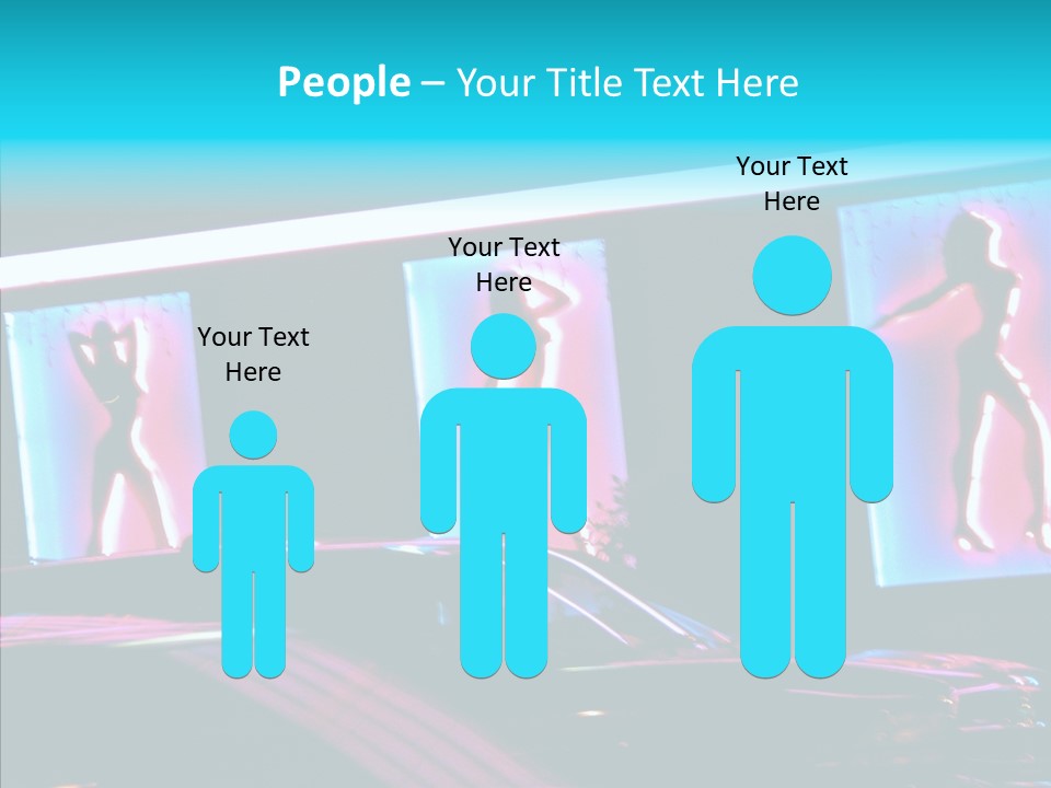 Dancer Women Attraction PowerPoint Template