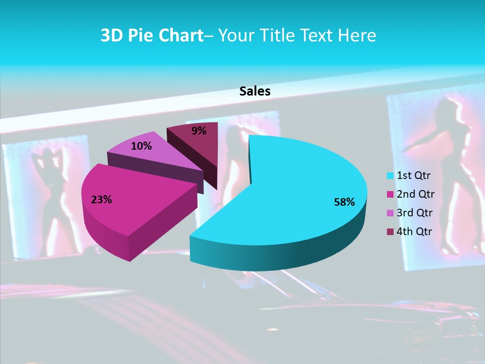 Dancer Women Attraction PowerPoint Template