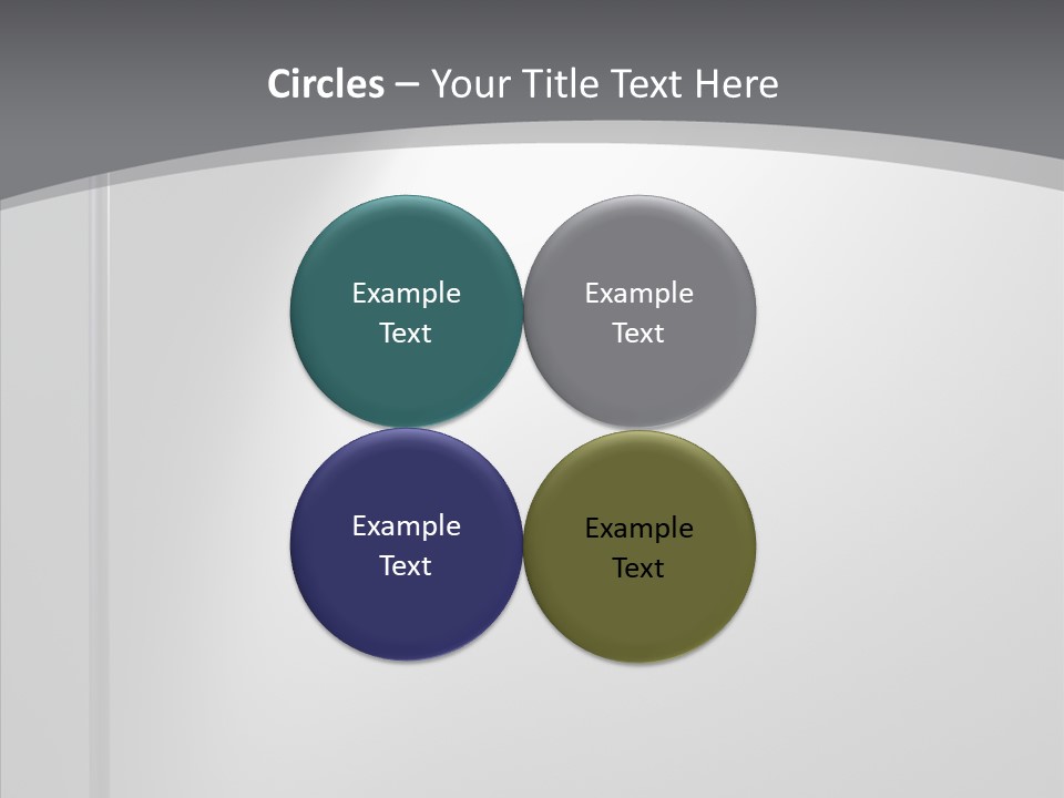 Shadow Spots Illuminate PowerPoint Template