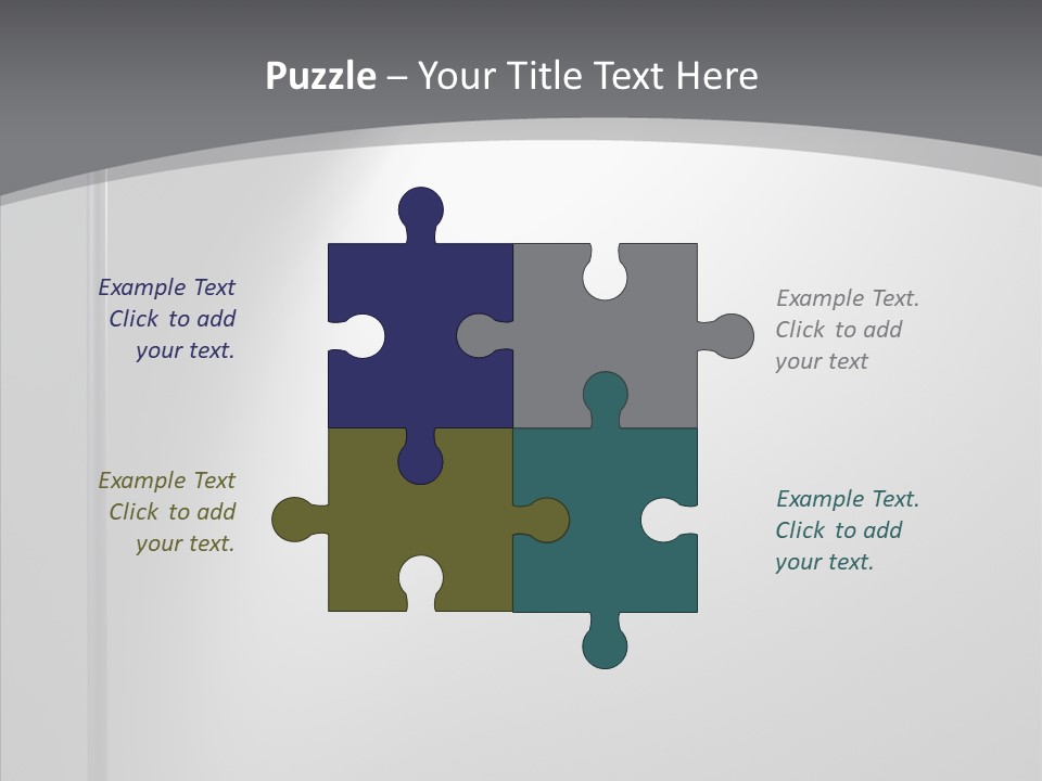 Shadow Spots Illuminate PowerPoint Template