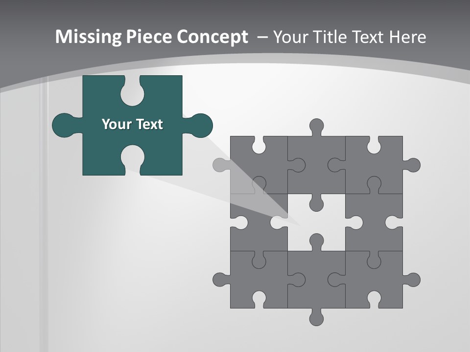 Shadow Spots Illuminate PowerPoint Template