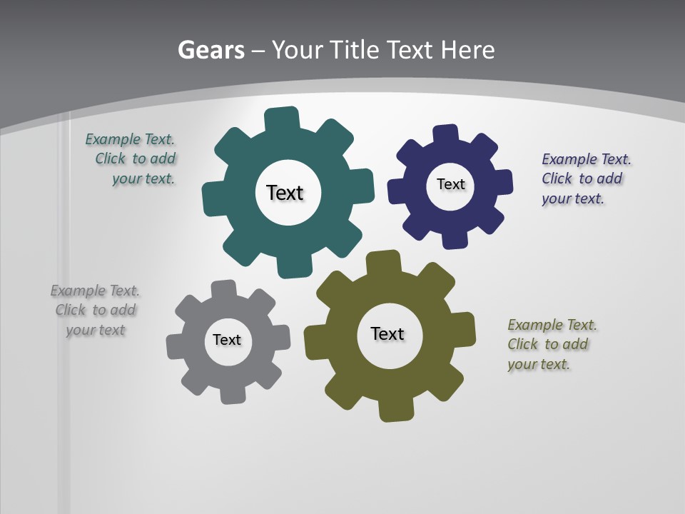 Shadow Spots Illuminate PowerPoint Template