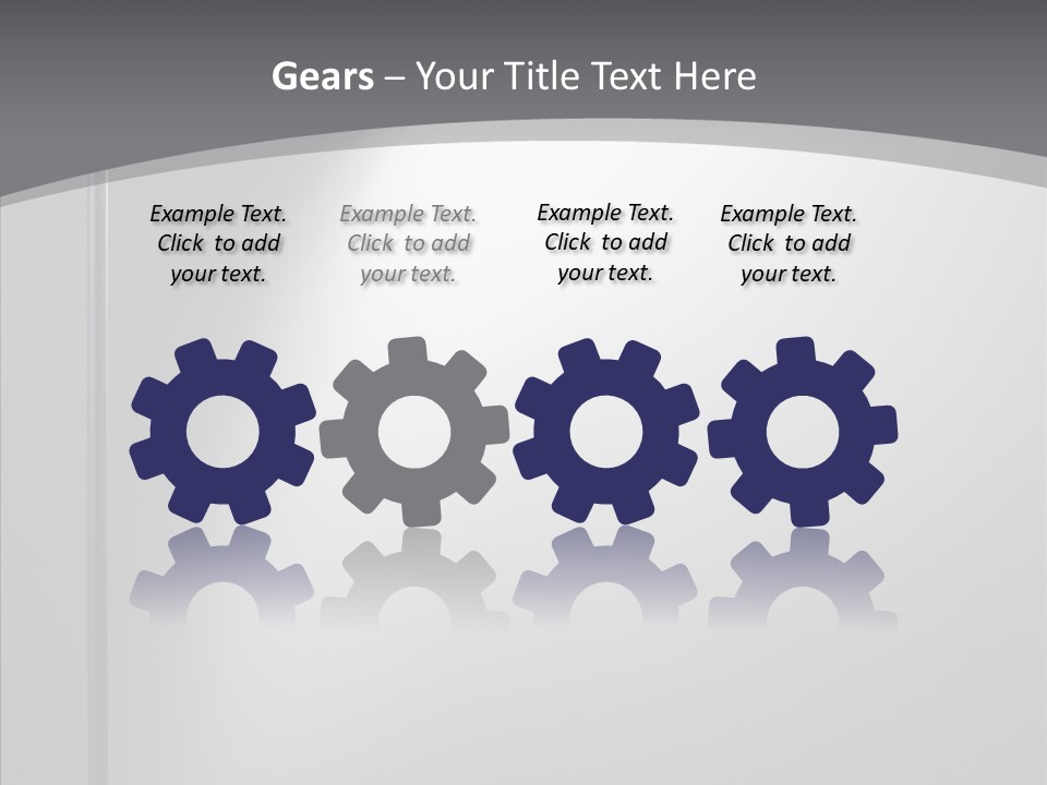 Shadow Spots Illuminate PowerPoint Template
