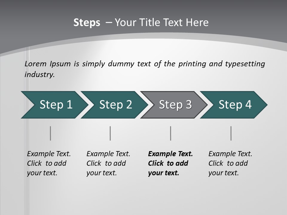 Shadow Spots Illuminate PowerPoint Template