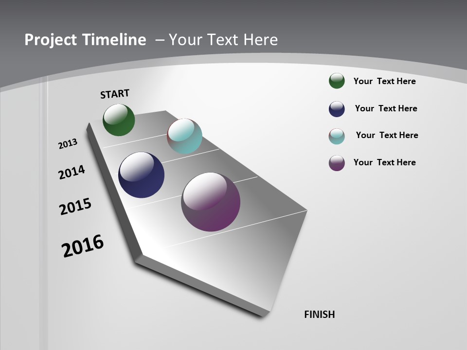 Shadow Spots Illuminate PowerPoint Template