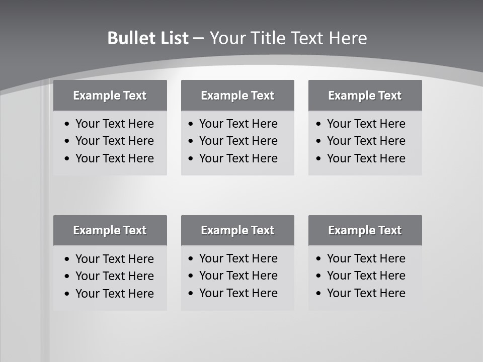 Shadow Spots Illuminate PowerPoint Template