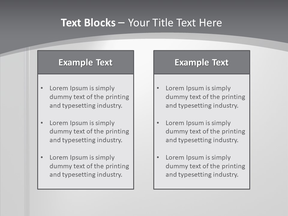 Shadow Spots Illuminate PowerPoint Template