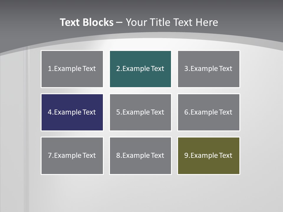 Shadow Spots Illuminate PowerPoint Template