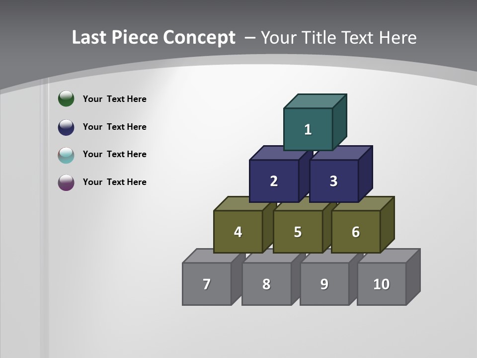 Shadow Spots Illuminate PowerPoint Template