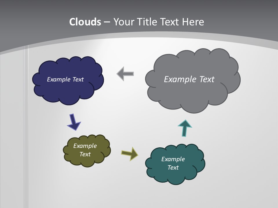 Shadow Spots Illuminate PowerPoint Template