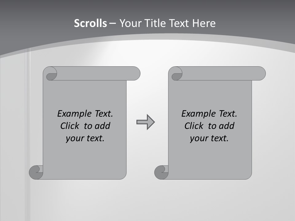 Shadow Spots Illuminate PowerPoint Template