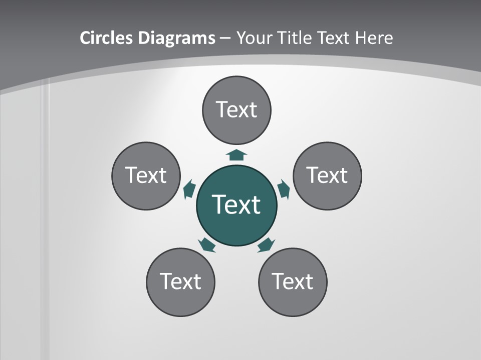 Shadow Spots Illuminate PowerPoint Template