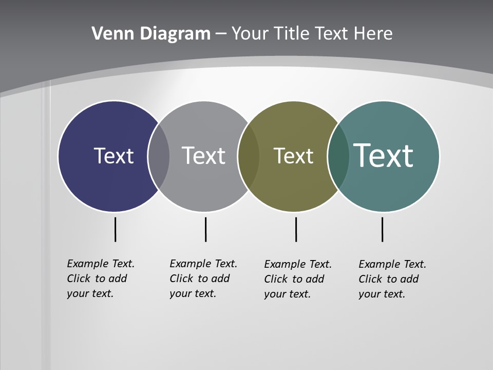 Shadow Spots Illuminate PowerPoint Template