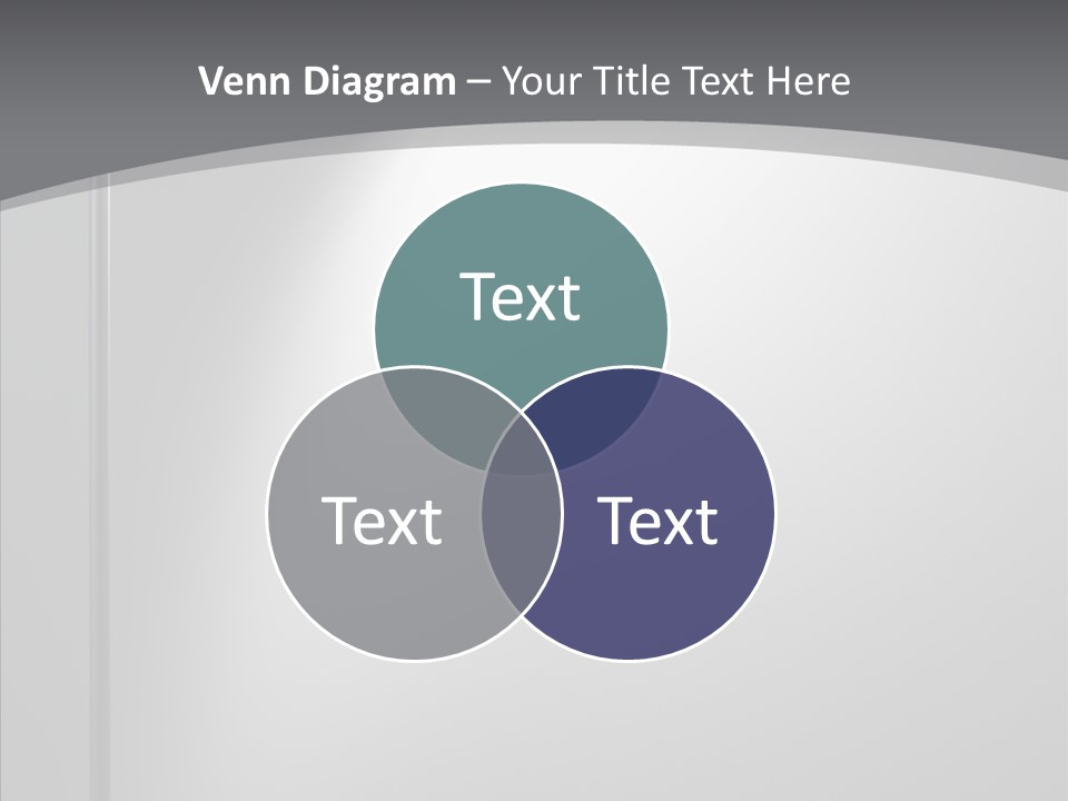 Shadow Spots Illuminate PowerPoint Template