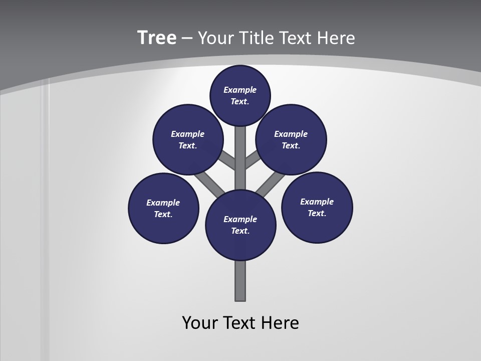 Shadow Spots Illuminate PowerPoint Template