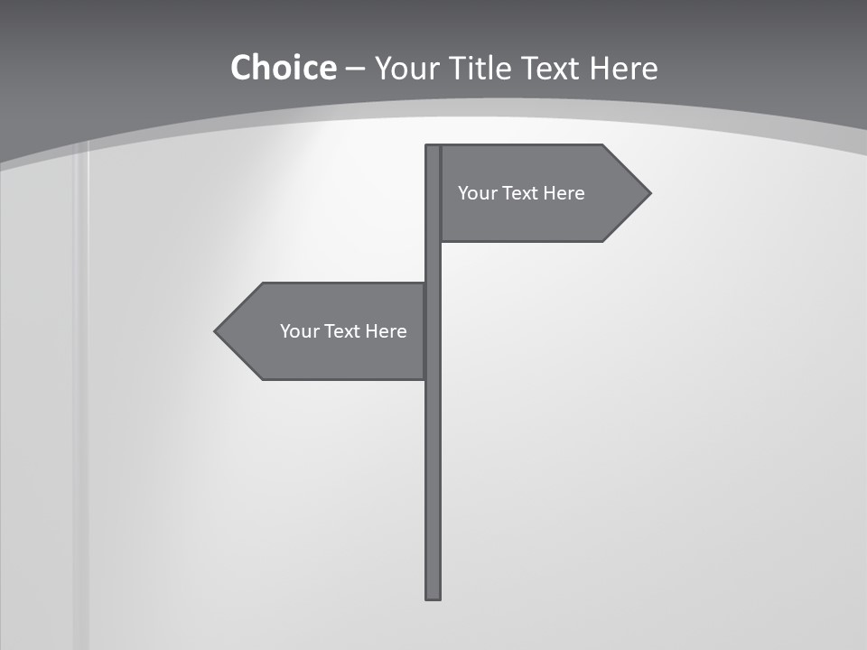 Shadow Spots Illuminate PowerPoint Template