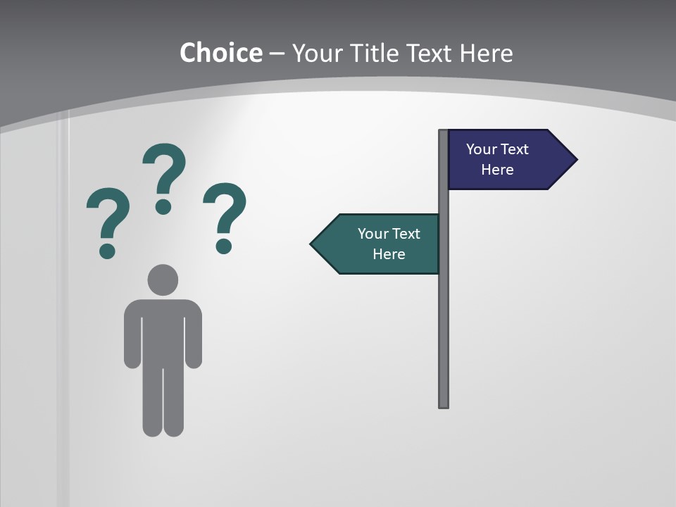 Shadow Spots Illuminate PowerPoint Template