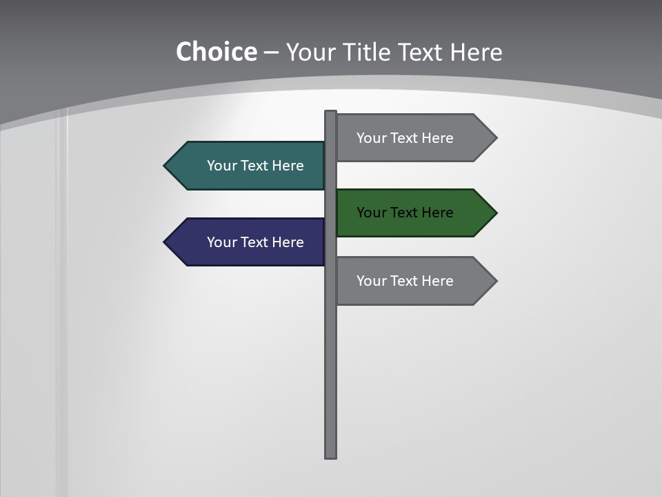 Shadow Spots Illuminate PowerPoint Template