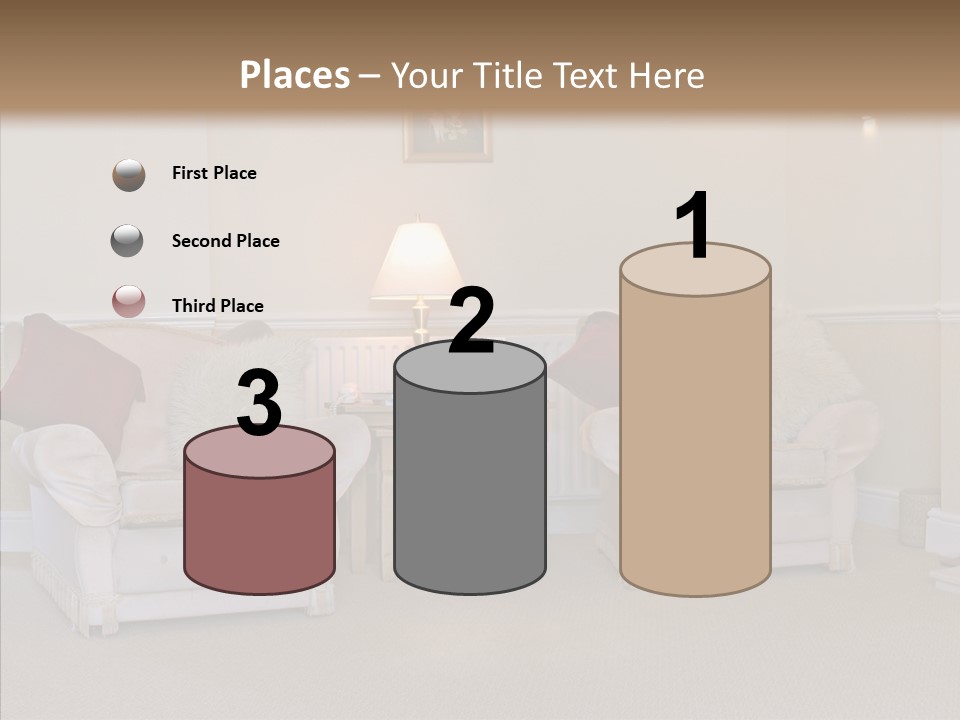 Chair Estate Picture PowerPoint Template