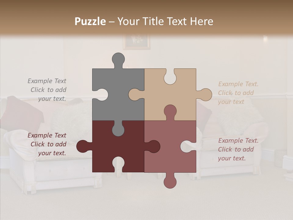 Chair Estate Picture PowerPoint Template