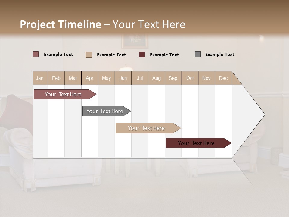 Chair Estate Picture PowerPoint Template