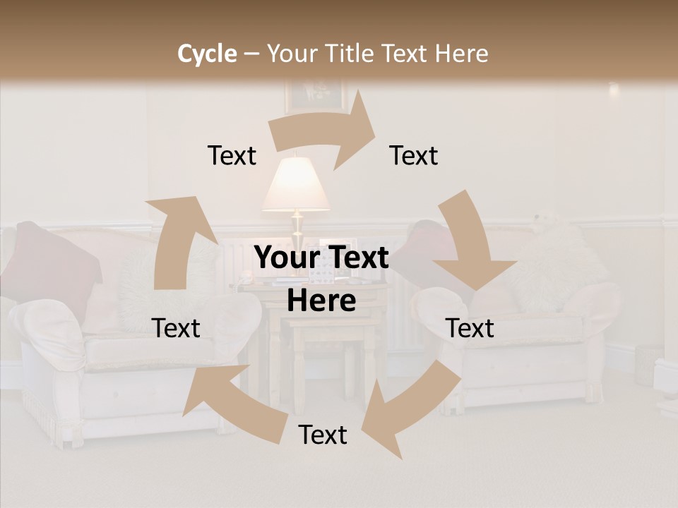 Chair Estate Picture PowerPoint Template