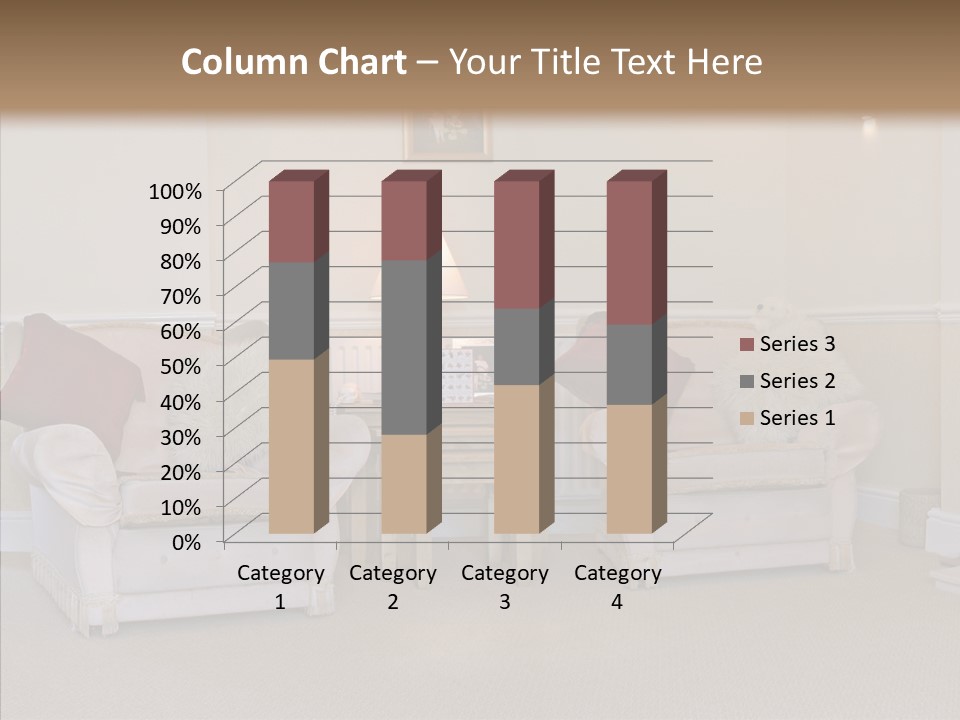 Chair Estate Picture PowerPoint Template