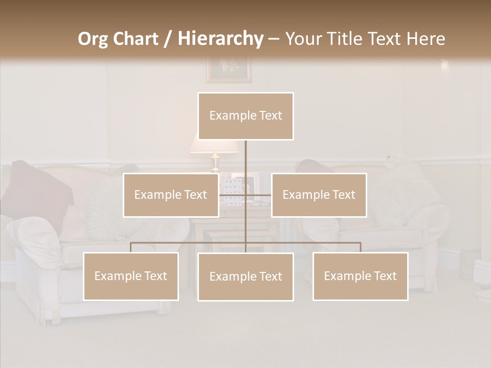 Chair Estate Picture PowerPoint Template