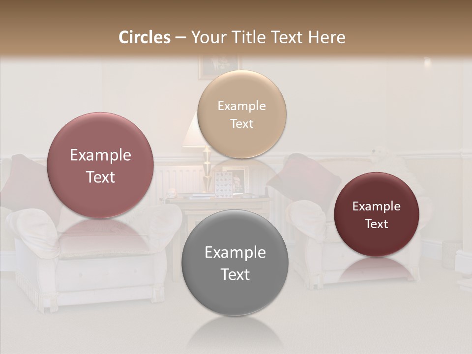 Chair Estate Picture PowerPoint Template