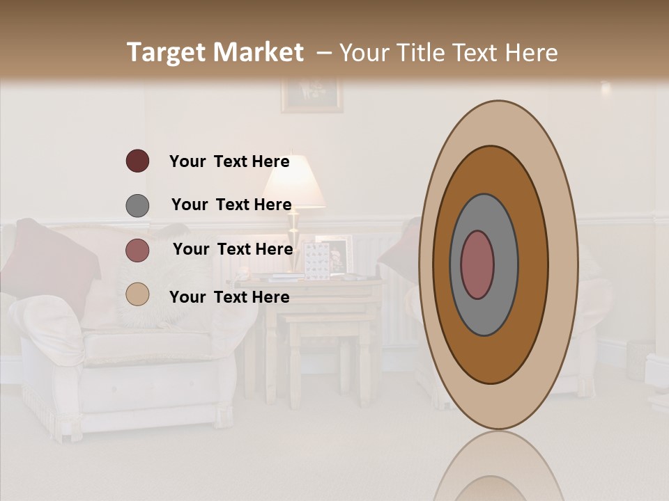 Chair Estate Picture PowerPoint Template