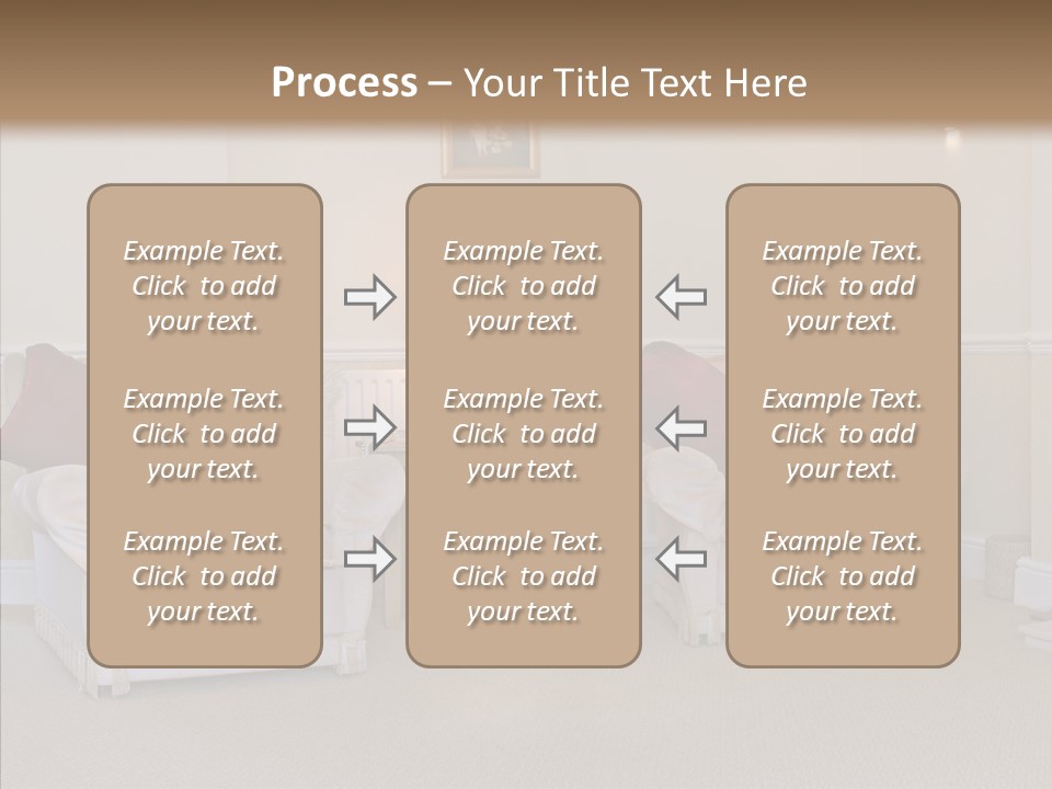 Chair Estate Picture PowerPoint Template