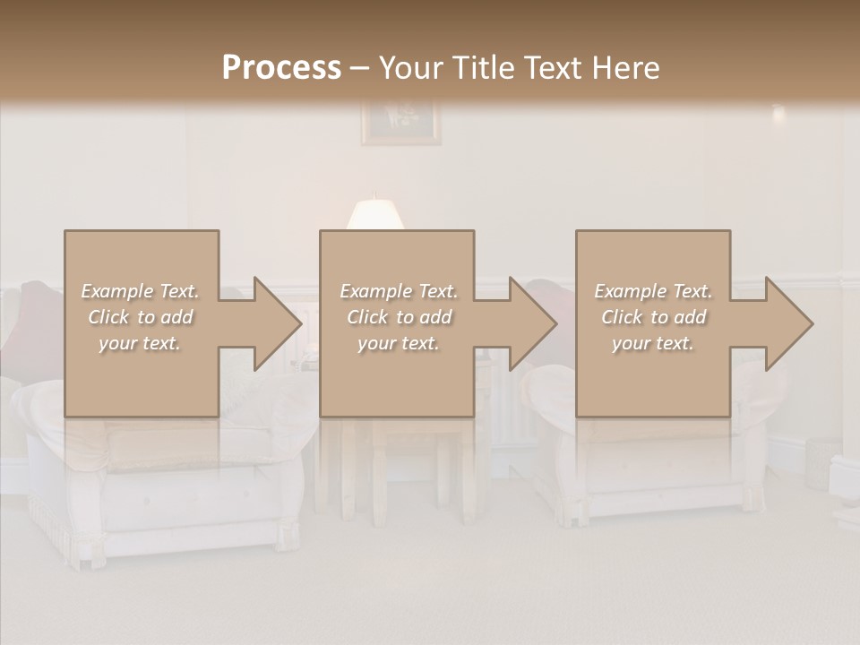 Chair Estate Picture PowerPoint Template