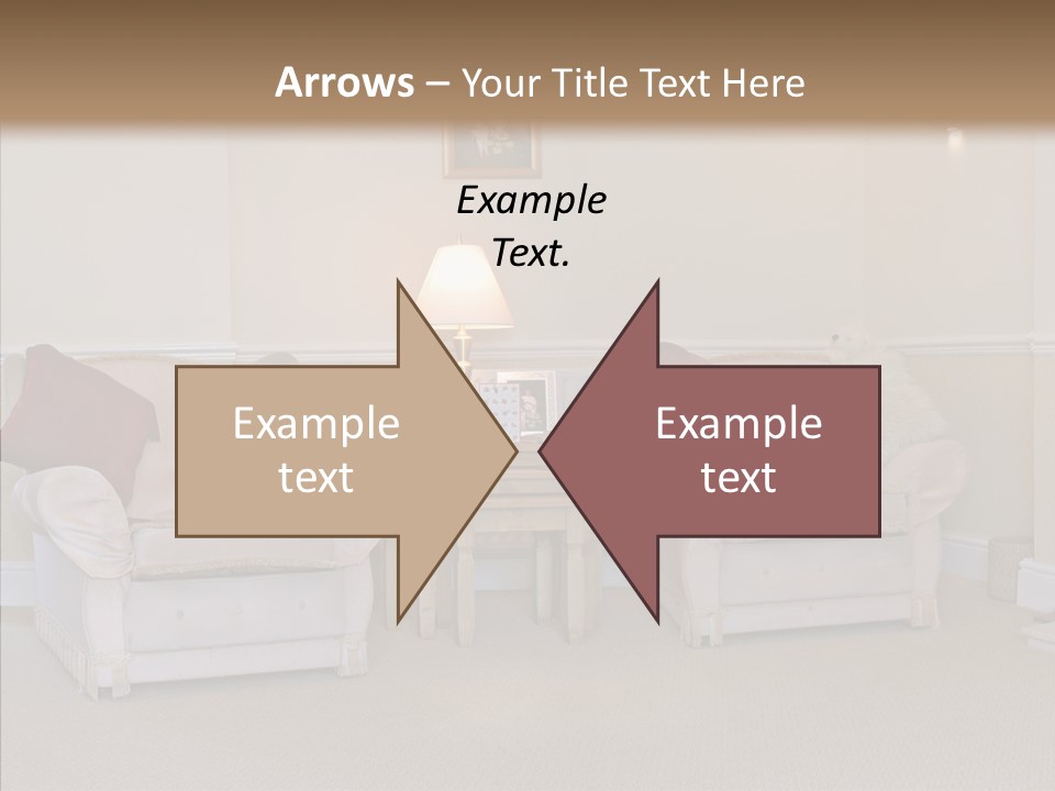 Chair Estate Picture PowerPoint Template