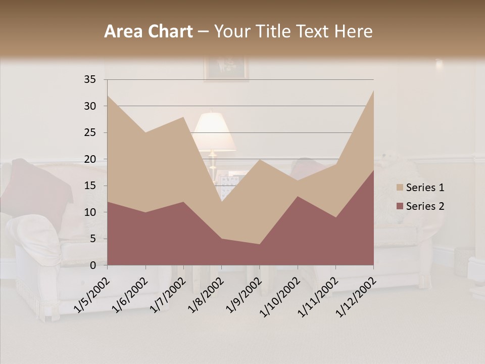 Chair Estate Picture PowerPoint Template