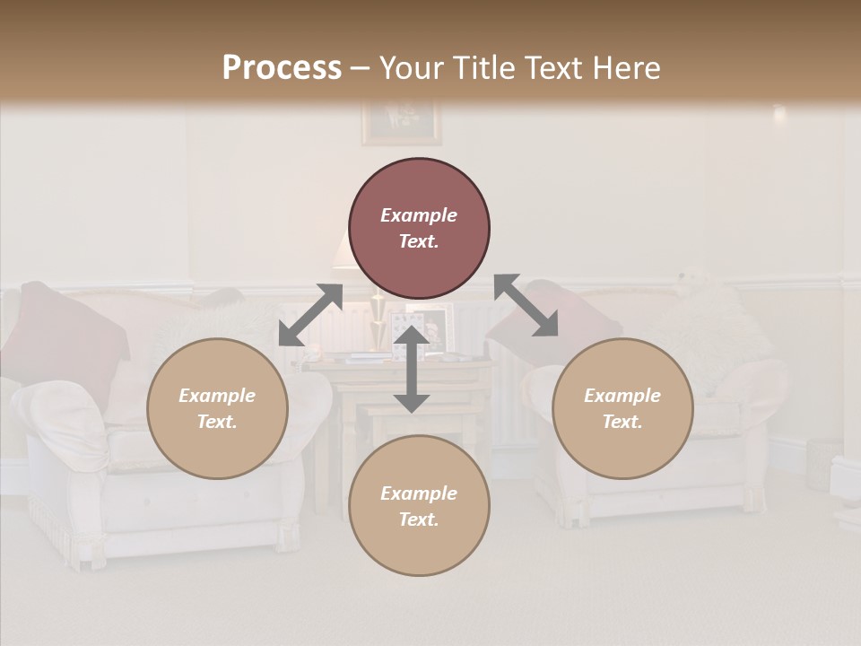 Chair Estate Picture PowerPoint Template