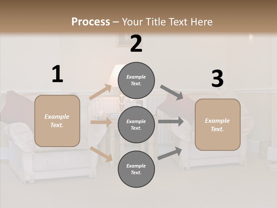 Chair Estate Picture PowerPoint Template