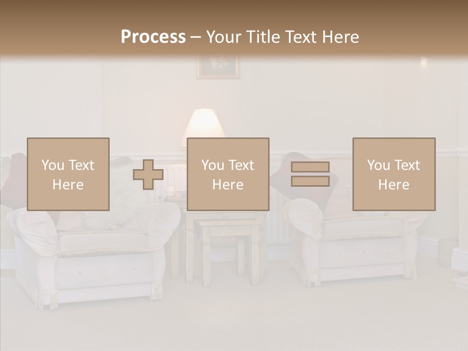 Chair Estate Picture PowerPoint Template