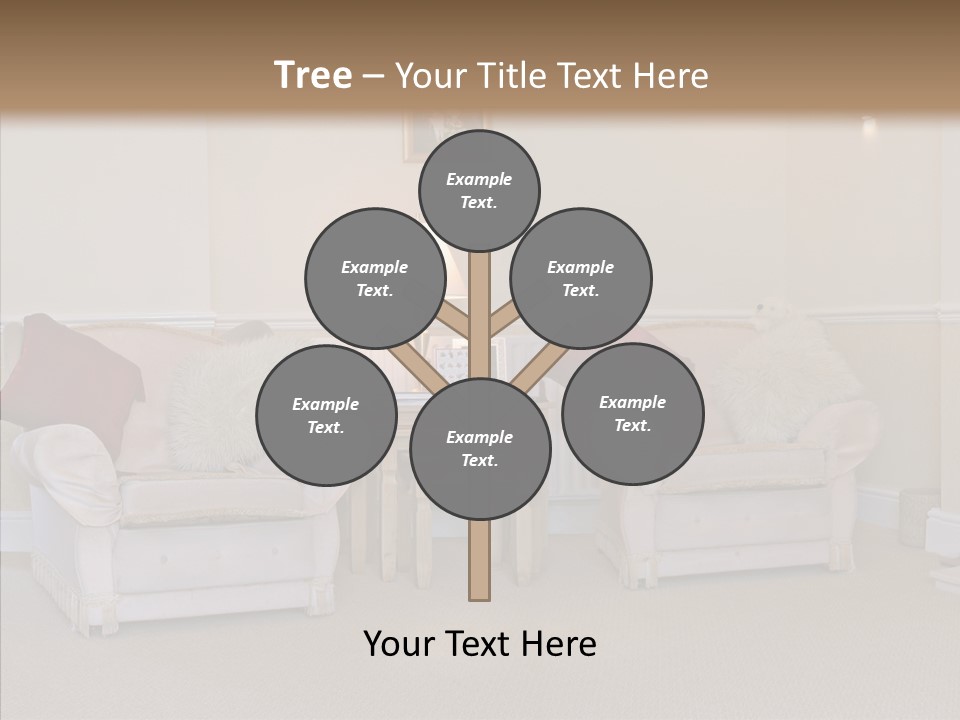 Chair Estate Picture PowerPoint Template