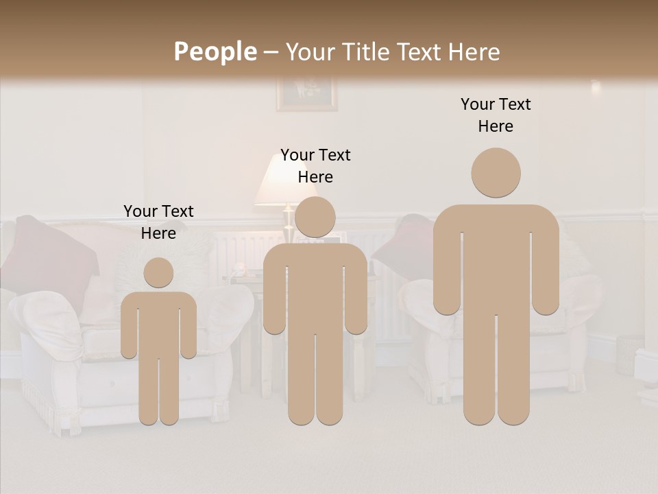 Chair Estate Picture PowerPoint Template