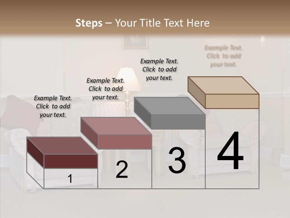 Chair Estate Picture PowerPoint Template
