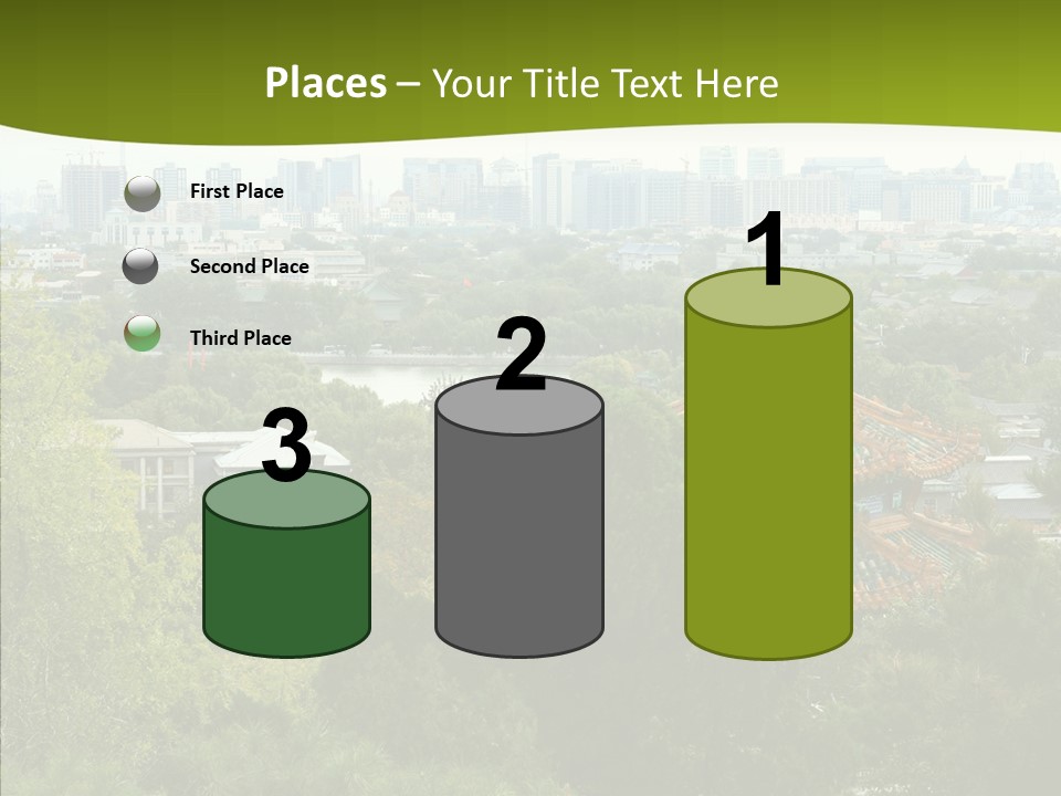 Communist Skyline View PowerPoint Template