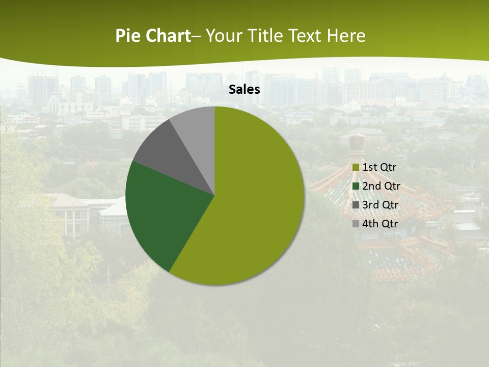 Communist Skyline View PowerPoint Template