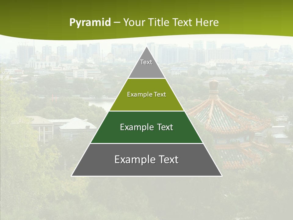 Communist Skyline View PowerPoint Template