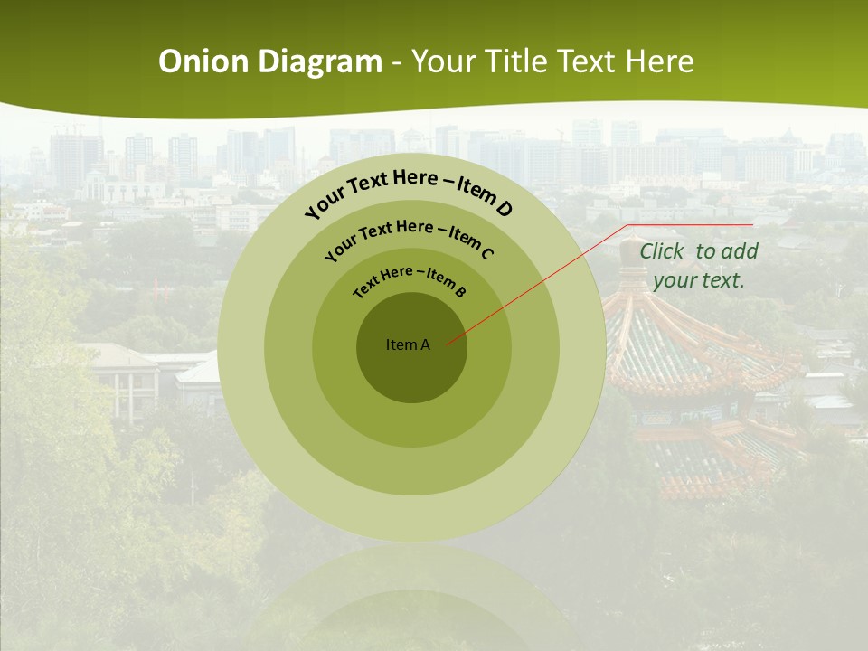 Communist Skyline View PowerPoint Template